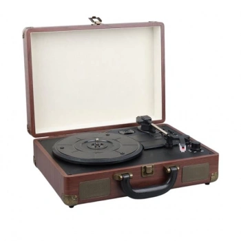 ÇOK SATAN Magicvoice Pu16 Retro Vintage Çanta Pikap - Radyo - Bluetooth - Usb Mp3 Çalar