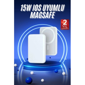 ÇOK SATAN Magsafe Battery Pack Powerbank Kablosuz Şarj 5.000 mah
