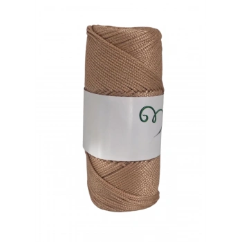 ÇOK SATAN Makrome İpi 3mm Polyester Açık Karamel