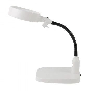 ÇOK SATAN Masaüstü 10x Led Işıklı Büyüteç Okuma El Sanatları Onarım Büyüteç 7765