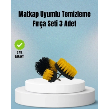 ÇOK SATAN Matkap Uyumlu Temizlik Fırçası – Kablolu ve Akülü Matkaplarla Kullanılabilir