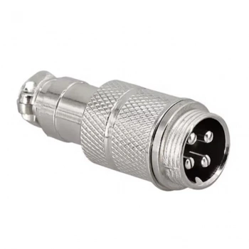 ÇOK SATAN Mayk Gx16-4 Pinli Metal Erkek Konnektör (m16 - 16mm)