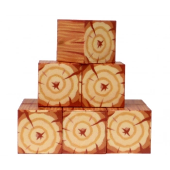 ÇOK SATAN Megacraft 9 Parça Ağaç Gövde Blok