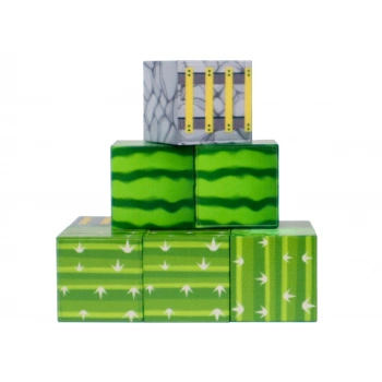 ÇOK SATAN Megacraft 9 Parça Karpuz Ray Kaktüs Blok