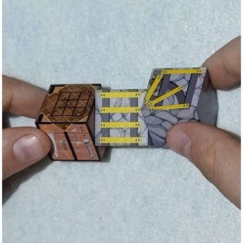 ÇOK SATAN Megacraft 9 Parça Ray Vagon Craftingtable Blok