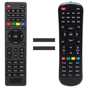 ÇOK SATAN Mersat Vip Full Hd Uydu Alıcı Kumandası