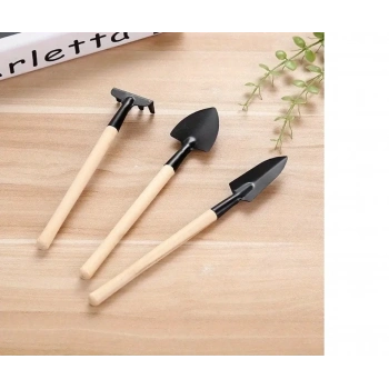 ÇOK SATAN Mini Kazma Kürek Tırmık Seti - Portatif