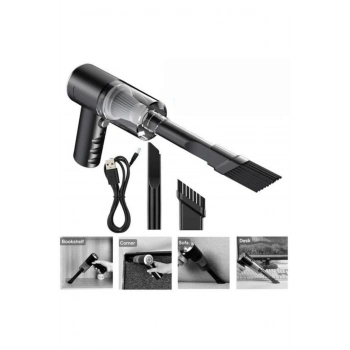 ÇOK SATAN Mini Vakumlu Araç Süpürgesi El Süpürgesi Şarjlı Çok Fonksiyonlu Revo-9985 Uyumlu