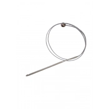 ÇOK SATAN Misinalı Çelik Stoplu Tığ Şiş 6 Numara 60 cm