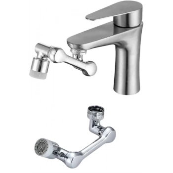 ÇOK SATAN Mutfak Musluk Başlığı 1080 Derece Dönebilir Oynar Başlıklı Musluk Aparatı