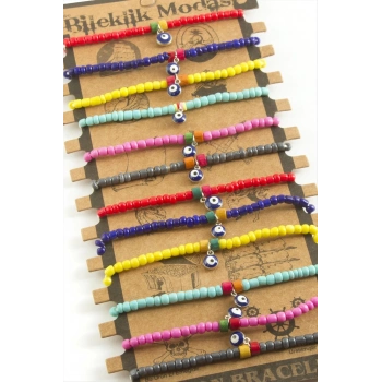 ÇOK SATAN Nazar Boncuk İp Bileklik