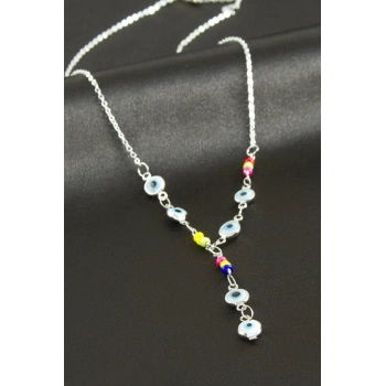 ÇOK SATAN Nazar Mineli Y Kolye