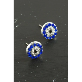 ÇOK SATAN Nazar Taşlı Minik Küpe