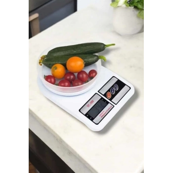 ÇOK SATAN Net LCD Ekran ve Otomatik Kapanma Özelliği ile Uzun Ömürlü Dijital Mutfak Tartısı
