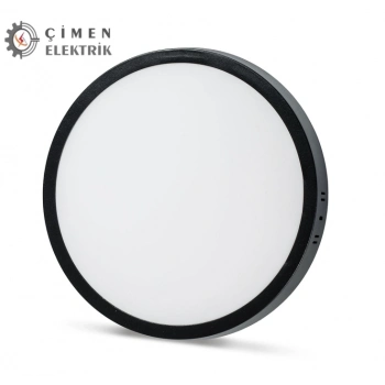 ÇOK SATAN NOAS YL14 2410 S Sıva Üstü 24W Siyah Kasa Led Spot 6500K Beyaz Işık