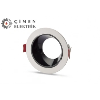 ÇOK SATAN NOAS YL60 2110 Ren Beyaz Siyah Yuvarlak Spot Kasası