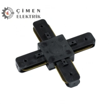 ÇOK SATAN Noas YL99 0001 Monofaze Ray Artı Bağlantı Aparatı Siyah Renk