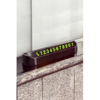 ÇOK SATAN Numaralık Araç İçi Araba Araç Park Numaratör Telefon Numarası Yazma