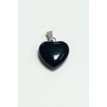 ÇOK SATAN Onix Kalpli Doğaltaş Kolye Ucu Küçük 1,5 cm