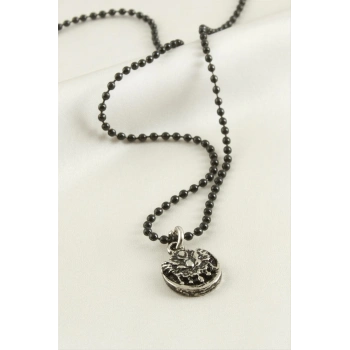 ÇOK SATAN Osmanlı Bayrağı Top Zincirli Erkek Kolye