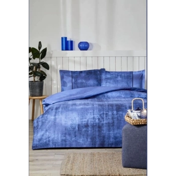 ÇOK SATAN Özdilek Çift Kişilik Ranforce Nevresim Takımı Horizon Mavi