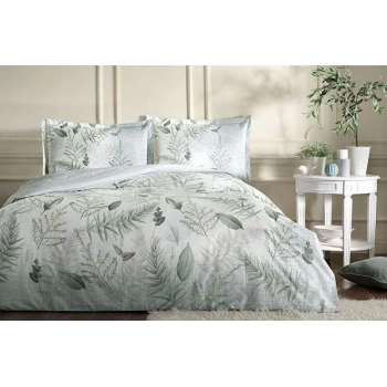 ÇOK SATAN Özdilek Çift Kişilik Ranforce Nevresim Takımı Naturlig Yeşil