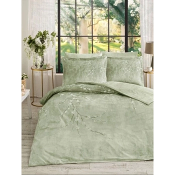 ÇOK SATAN Özdilek Çift Kişilik Ranforce Nevresim Takımı White Sakura