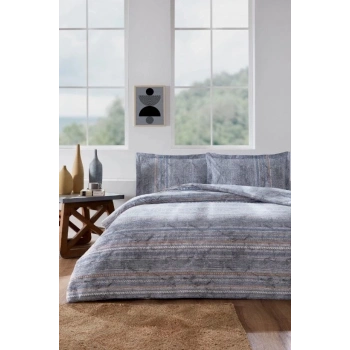 ÇOK SATAN Özdilek Denim Çift Kişilik Nevresim Takımı Colorado Mavi