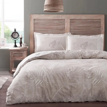 ÇOK SATAN Özdilek Tek Kişilik Ranforce Nevresim Takımı Frunze Kahve