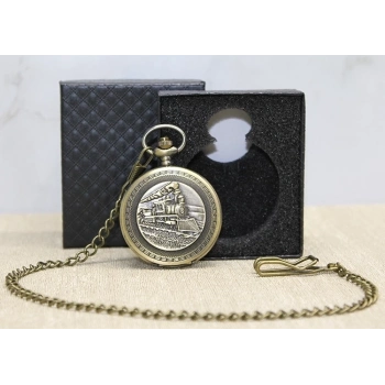 ÇOK SATAN Özel Kutulu Tren Temalı Köstekli Saat Alk4670