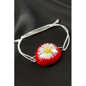 ÇOK SATAN Papatya Epoksi Bileklik