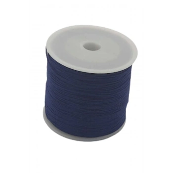 ÇOK SATAN Paraşüt İpi, Bileklik-Kolye örgü ipi 1 mm 50 metre İndigo