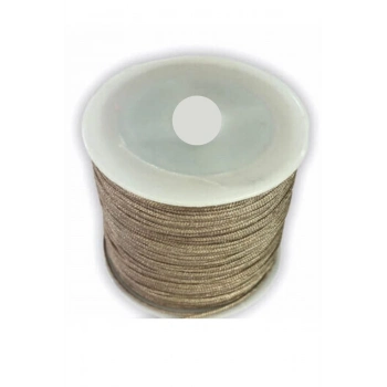 ÇOK SATAN Paraşüt İpi, Bileklik-Kolye örgü ipi 1 mm 50 metre Vizon