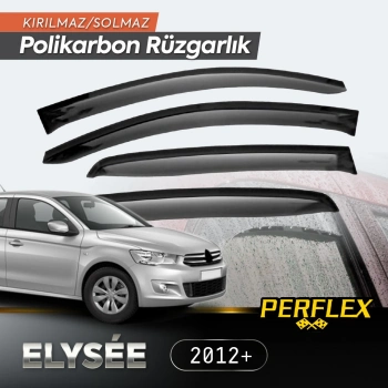 ÇOK SATAN Perflex Polikarbon Kırılmaz Rüzgarlık V2 Mugen Fiat Fiorino 2007+