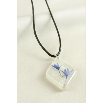 ÇOK SATAN Peygamber Çiçeği Epoksi Kolye