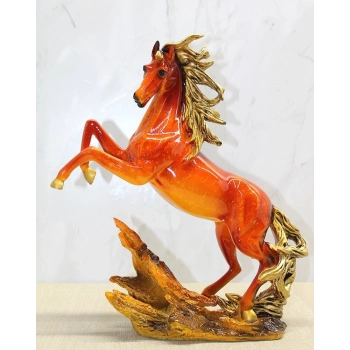 ÇOK SATAN Polyester Şahlanmış At Figürü Alk4588