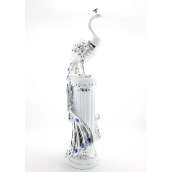 ÇOK SATAN Polyester Tavuskuşu Figürü Model 1