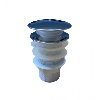 ÇOK SATAN Pop Up Krom Kaplama Bas Aç Lavabo Sifonu Gideri Ekstra Contalı