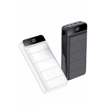 ÇOK SATAN Powerbank 50.000 Mah Dijital Göstergeli Taşınabilir 4 Portlu Hızlı Powerbank