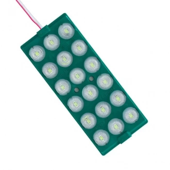 ÇOK SATAN Powermaster 12 Volt 6 Watt Yeşil 18 Ledli 2li Paket Yanıp Sönen Modül Led