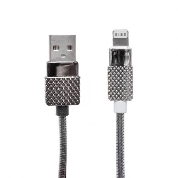 ÇOK SATAN Powermaster Metal Yaylı 3 Amper Lightning Usb Şarj Ve Data Kablosu