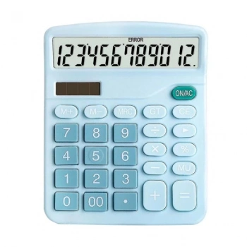 ÇOK SATAN Powermaster Pm-24066 12 Basamaklı Solarlı Elektronik Hesap Makinesi