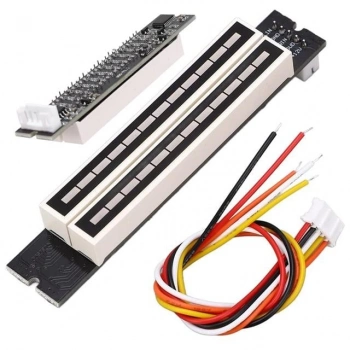 ÇOK SATAN Powermaster Pm-26793 12bit Led Müzik Seviyesi Gösterge Modülü Turuncu Kırmızı Dc12volt