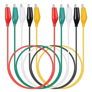 ÇOK SATAN Powermaster Pm-7392 Kablolu İki Tarafı Büyük Krokodil Renkli (10lu Paket)