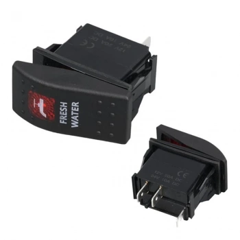 ÇOK SATAN Powermaster ﻿hidrafor Sembollü Işıklı 3 Pinli On-off 12-24v Marin Switch