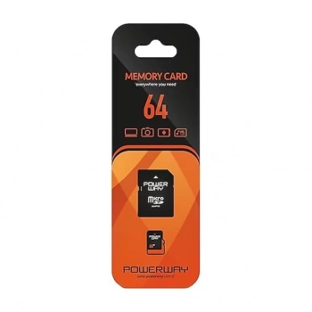 ÇOK SATAN Powerway Pwr-64 64 Gb Micro Sd Hafıza Kartı Class 10
