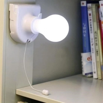 ÇOK SATAN Pratik Pilli Aç Kapa İpli Çek Yak Taşınabilir Led Ampül Lamba