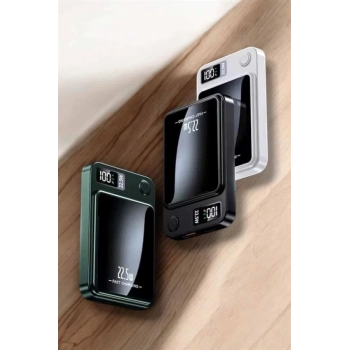 ÇOK SATAN Pratik ve Taşınabilir 10.000 mAh Wireless Powerbank Hızlı Şarj Avantajı