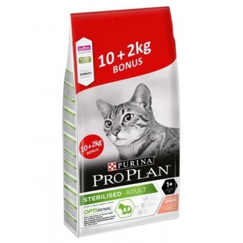 ÇOK SATAN Pro Plan Sterilised Somonlu Kısırlaştırılmış Kedi Maması 10+2 Kg