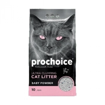 ÇOK SATAN Prochoice Bentonit Bebek Pudralı Topaklanan Doğal Kedi Kumu 10 Lt